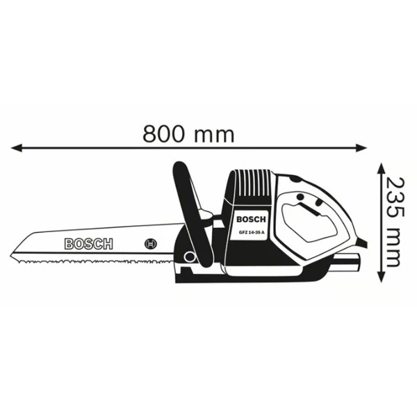 Scie Alligator Filaire Bosch GFZ 16-35 AC Longueur Lame 350 Mm 1600W 6 Scie Alligator Filaire Bosch GFZ 16-35 AC Longueur Lame 350 Mm 1600W – Image 4