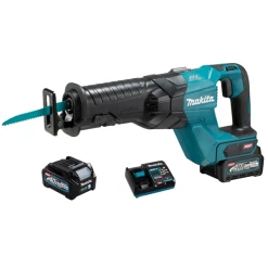 Scie Récipro Makita JR001GD201 40 V Max Li-Ion 2,5 Ah XGT - 2 Batteries + 1 Chargeur