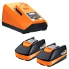 Set De Démarrage Fein 2 Batterie Lithium-ion 3 Ah Et Chargeur Rapide ALG80 2 Set De Démarrage Fein 2 Batterie Lithium-ion 3 Ah Et Chargeur Rapide ALG80 -Kranzle-boutique set