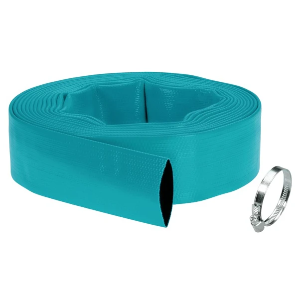 Tuyau Refoulement Plat évacuation Eau Collier Serrage 38mm Gardena 3 Tuyau Refoulement Plat évacuation Eau Collier Serrage 38mm Gardena