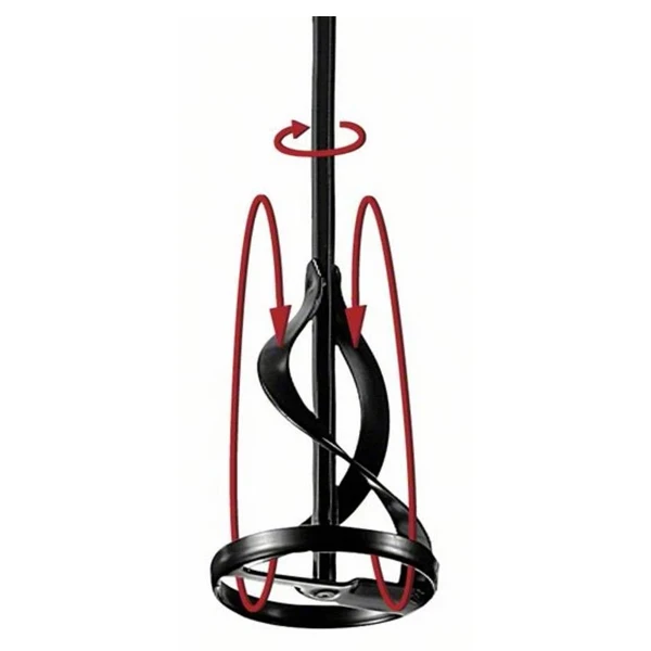 Malaxeur Léger Bosch Queue Hexagonale Perceuse Diamètre 65 Mm 400 Mm 5 Malaxeur Léger Bosch Queue Hexagonale Perceuse Diamètre 65 Mm 400 Mm – Image 3