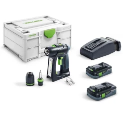 Perceuse Visseuse Festool C 18 HPC 4,0 I-Plus Avec Batteries Chargeur 13 Perceuse Visseuse Festool C 18 HPC 4,0 I-Plus Avec Batteries Chargeur -Kranzle-boutique visseuse 7