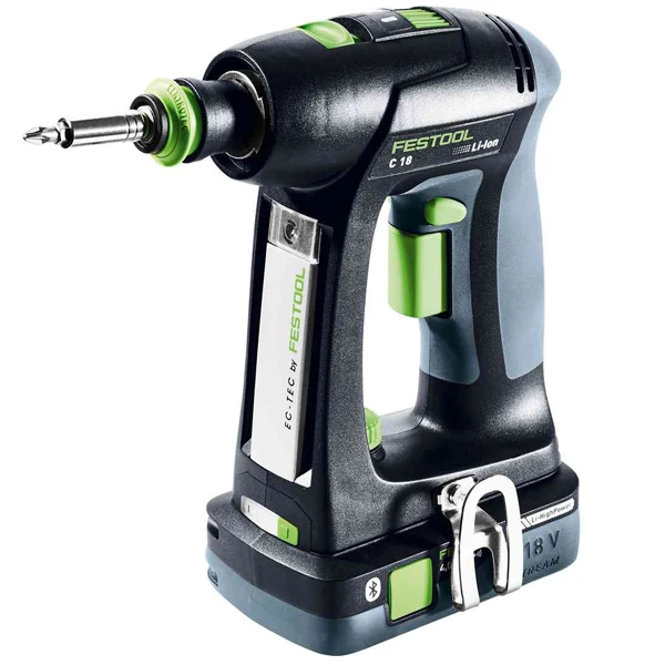 Perceuse Visseuse Festool C 18 HPC 4,0 I-Plus Avec Batteries Chargeur 3 Perceuse Visseuse Festool C 18 HPC 4,0 I-Plus Avec Batteries Chargeur