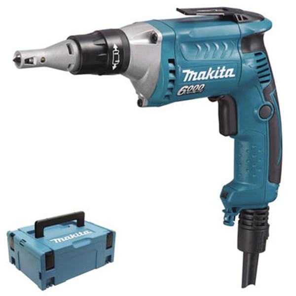 Visseuse Plaque De Plâtre Makita FS6300RXJ 570 W 6000 Tr/min En Coffret Mak-pac 4 Visseuse Plaque De Plâtre Makita FS6300RXJ 570 W 6000 Tr/min En Coffret Mak-pac – Image 2