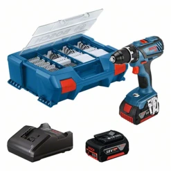 Perceuse Visseuse Bosch GSR 18V-28 Avec Batteries Chargeur Accessoires